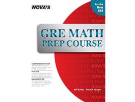 Livro GRE Math Prep Course de Jeff Kolby (Inglês - Capa Dura)