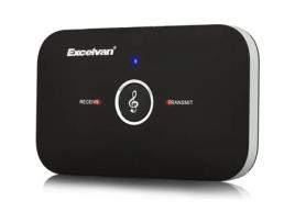 Excelvan RT-B6 2 em 1 Transmissor e Receptor Bluetooth Adaptador de Áudio Sem Fio com Áudio Hifi de Áudio de 3,5mm para Smartphone-TV-PC EXCELVAN