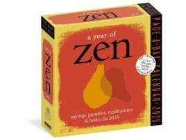 Livro Year of Zen Page-A-Day® Calendar 2025 de David Schiller e Workman Calendars (Inglês)
