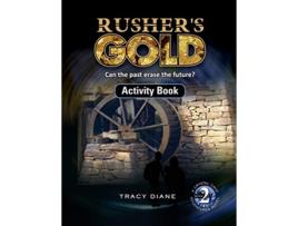 Livro Rushers Gold Activity Book Can the past erase the future Crystal Cave Adventures Activity Books de Tracy Diane (Inglês)