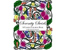 Livro Serenity Swirls de Jennifer Lankenau (Inglês)