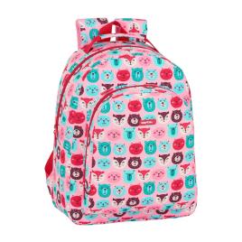 Mochila Escolar  animais Cor de Rosa