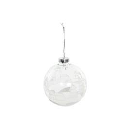 Bola de Natal DKD Home Decor Cristal (8 x 8 x 8 cm)