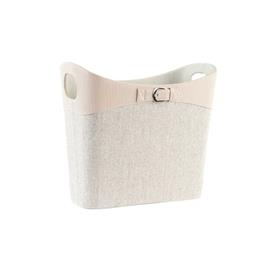 Porta-revistas DKD Home Decor Bege Linho (39 x 21 x 34 cm)