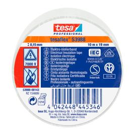 FITA ISOLANTE HOMOLOGADA 10M X 19MM BRANCO  53988 