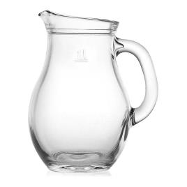 JARRA DE VIDRO 1 LITRO 20X14,2X12,5CM