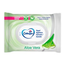 PAPEL HIGIÊNICO HÚMIDO ALOE VERA  42UD