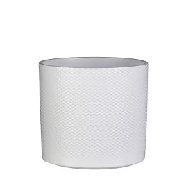 VASO DE CERÂMICA ERA COR BRANCO Ø23X21,5 CM