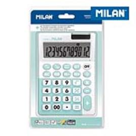BLÍSTER 1 CALCULADORA 12 DIGITOS TURQUESA, EDIÇÃO + 