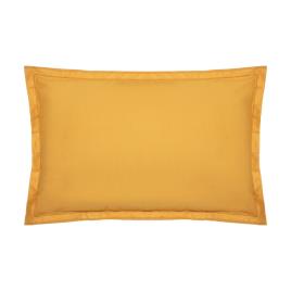 CAPA DE ALMOFADA COR MOSTARDA 70X50CM