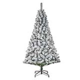 ÁRVORE DE NATAL EFEITO NEVADO COM 600 RAMAS 215X119CM