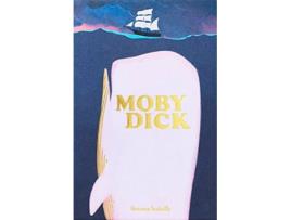 Livro Moby Dick de Herman Melville (Inglês)