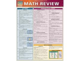 Livro Math Review de Inc Barcharts (Inglês)