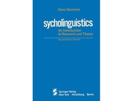 Livro Psycholinguistics An Introduction to Research and Theory de Hans Hörmann (Inglês)