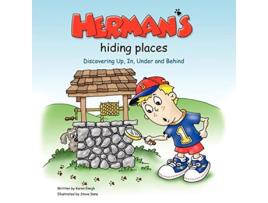 Livro Hermans Hiding Places Discovering Up In Under and Behind Brett and Herman de Karen Emigh (Inglês)