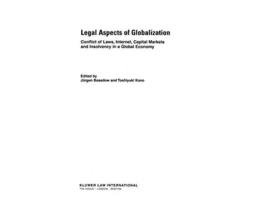 Livro Legal Aspects of Globalisation de Jurgen Basedow e Toshiyuki Kono (Inglês - Capa Dura)