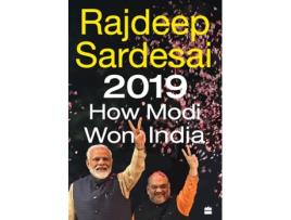 Livro 2019 de Rajdeep Sardesai (Inglês - Capa Dura)