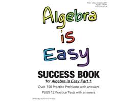 Livro Algebra is Easy Part 1 SUCCESS BOOK de April Chloe Terrazas (Inglês)