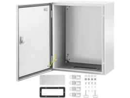 Caixa de conexão VEVOR para quadro elétrico 50x40x25cm aço carbono IP66