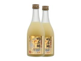 Sake AKASHI-TAI Ginjo Yuzushu Garrafa Medium (0.5 L - 2 Unidades)