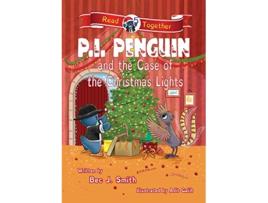 Livro PI Penguin and the Case of the Christmas Lights de Bec J Smith (Inglês)