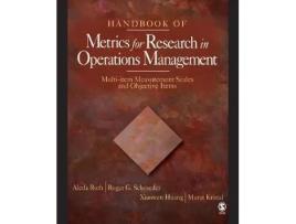 Livro Handbook of Metrics for Research in Operations Management de Vender Aleda V Roth, Roger G Schroeder et al. (Inglês - Capa Dura)