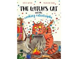 Livro The Witchs Cat and The Cooking Catastrophe de Kirstie Watson (Inglês)