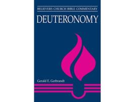 Livro Deuteronomy Believers Church Bible Commentary de Gerald E Gerbrandt (Inglês)