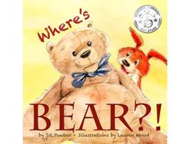 Livro Wheres Bear de JR Poulter (Inglês)