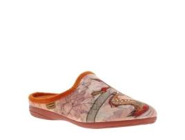 Mules de Mulher LA MAISON DE LESPADRILLE Esquilo Laranja Salto Plano Parte Superior Tecido Multicor (40)