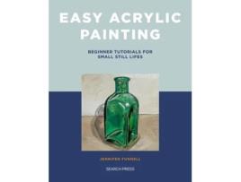 Livro Easy Acrylic Painting de Jennifer Funnell (Inglês)