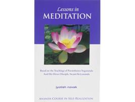 Livro Lessons in Meditation de Jyotish Novak (Inglês)