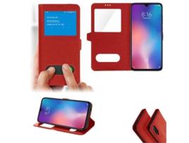 Capa para Xiaomi Mi9, Mi9 (3523EPX) - Captura de chamadas - Vermelha