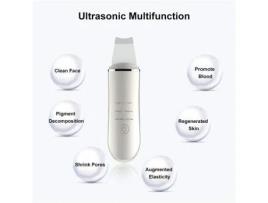 Rei ultra-sônico limpador facial purificador da pele acne limpeza remoção facial vibração ultra-sônica peeling máquina de massagem KING