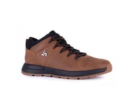 Sapatos de Homem BUSTAGRIP Lancer Pele Castanho (40)
