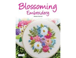 Livro Blossoming Embroidery de Rebekah Marshall (Inglês)