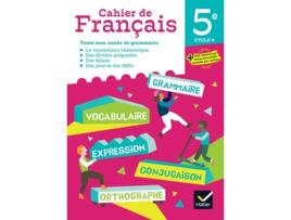 Livro Cahier de Francais 5e Ed 2023 - Cahier de leleve de Fabienne Haudiquet (Francês)