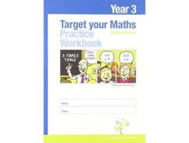 Livro Target your Maths Year 3 Practice Workbook de Stephen Pearce (Inglês)