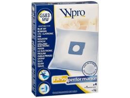 Sacos de aspirador de 4 para aspirador Moulinex, aspirador distante, aspirador Privileg, aspirador proline, aspirador Bluesky,