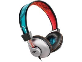 Auscultadores com Fio THE HOUSE OF MARLEY Positive Vibration (On Ear - MicroAuriculares - Preto)