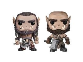 Figura Funko WARCRAFT Filme Durotan & Orgrim Pop! Vinyl 2 Pack EUA
