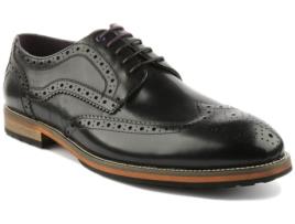 Sapatos de Homem JUSTINREESS ENGLAND Pele Preto (47)