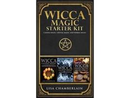 Livro Wicca Magic Starter Kit Candle Magic Crystal Magic and Herbal Magic de Lisa Chamberlain (Inglês)