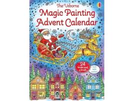 Livro Magic Painting Advent Calendar de Abigail Wheatley (Inglês)