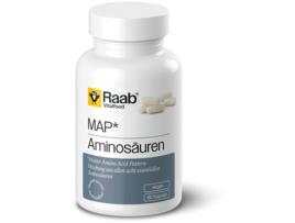 Raab Vitalfood Map Aminoácidos 600 mg 80 Cápsulas Vegan