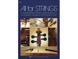 Livro All for Strings Book 2 Cello de Robert Frost e Gerald Anderson (Inglês)