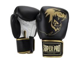 Luvas de Boxe em Pele SUPER PRO Warrior Se