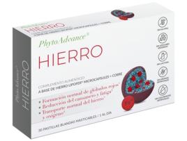 Phytoadvance Ferro 30 Pastilhas Moles Mastigáveis