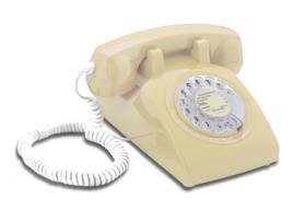 Telefone Fixo OPIS TECHNOLOGY T60cab-cream Creme