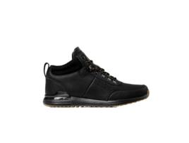 Sapatos de Homem LANDO Bustagrip Jogger Pele Preto (43)